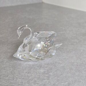 Sparkling Crystal Swarowski Swan Figurine Home Decor‎ Ornament Display